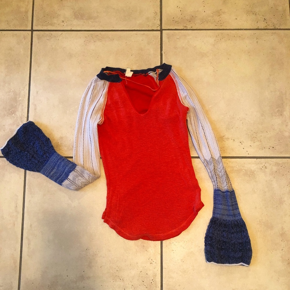Wee The Free Flared Sleeve Sweater